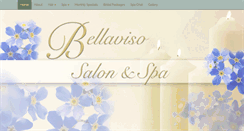 Desktop Screenshot of bellavisosalon.com